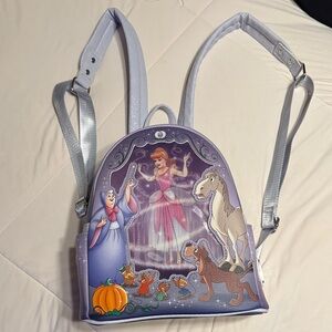 Disney Parks D100 1950s Exclusive Collection Loungefly Cinderella Lenticular